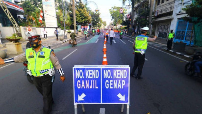 Polresta Bogor Kota Pertimbangkan Pemberlakuan Ganji Genap Pada Akhir Pekan Antisipasi Peningkatan Varian Omicron