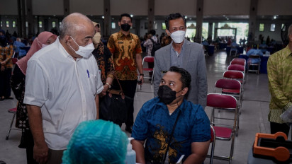 472.800 Lansia di DIY Ditargetkan Mendapat Layanan Booster Vaksinasi Covid -19