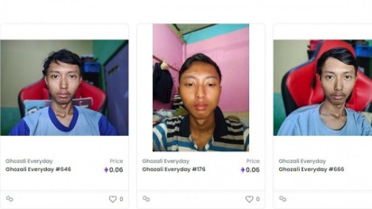Wow! Foto Selfie Ghozali Ternyata Juga Dibeli Oleh Pesohor Indonesia