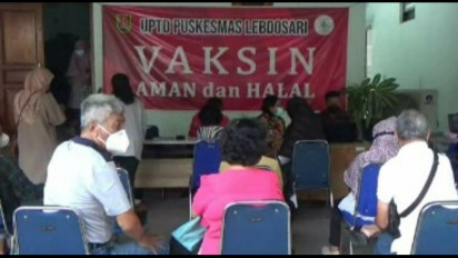 Vaksinasi Booster Gencar di Kota Semarang, Para Lansia Antusias Datangi Puskesmas