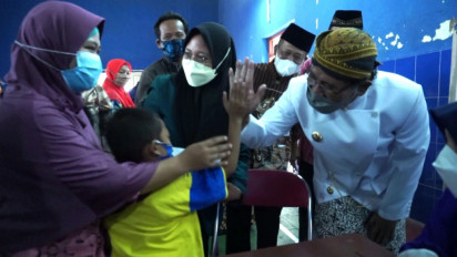 Capaian Vaksinasi Anak di Kabupaten Boyolali Sudah 92 Persen