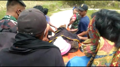 Diduga menghindari Anak Sekolah Minibus Terjun ke Jurang 1 Penumpang Tewas Ditempat, 7 Luka Berat