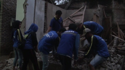 BPBD: Rumah rusak akibat gempa di Pandeglang bertambah menjadi 738 unit tersebar di 27 kecamatan