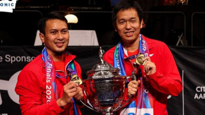 Hendra/Ahsan Tingkatkan Fokus Jelang Lawan Malaysia di Semifinal  India Open 2022
