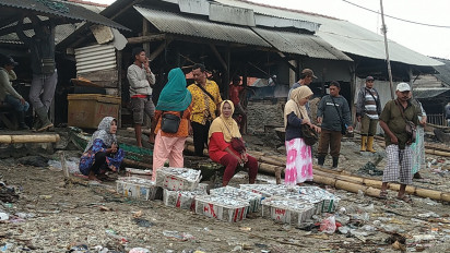 Dampak Gempa, Nelayan Pandeglang Takut Melaut, Pasokan Ikan Berkurang