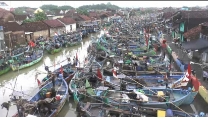 Cuaca Buruk, Nelayan Jepara Berhenti Melaut Harga Ikan Naik