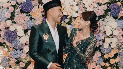 Vidi Aldiano dan Sheila Dara Resmi Menikah, Berikut Foto-Fotonya
