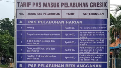 Akhir Bulan Januari 2022, Pelabuhan Gresik Tak Lagi Gratis, Wajib Siapkan E-Tol