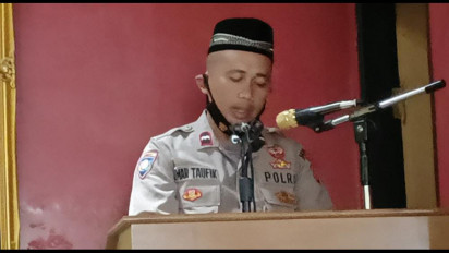 Aipda Umar, Polisi Dai Asal Polres Garut yang Kerap Mengisi Pengajian Warga