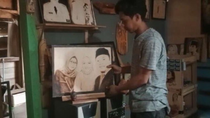Seni Lukis Bakar Hasilkan Pundi-pundi Uang