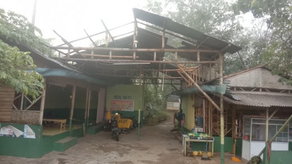 Puluhan Rumah Warga di Cilacap Rusak Akibat Terjangan Angin Puting Beliung