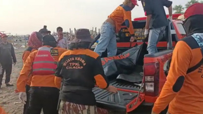 Dua Hari Pencarian, Satu Korban Kapal Nelayan Tenggelam di Cilacap Ditemukan