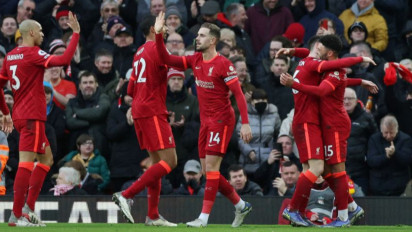 Liverpool ke Peringkat Kedua Klasemen Liga Inggris Usai Atasi Brentford 3-0