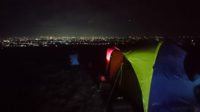 Menikmati Pemandangan Malam Jalur Pantura Pati–Kudus dari Ketinggian Bukit Patiayam