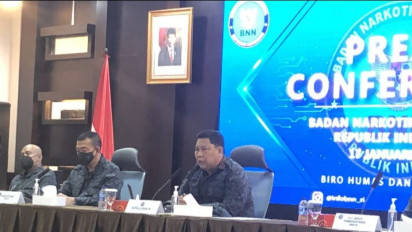 BNN Duga Ratusan Kilogram Sabu dan Ekstasi Berasal dari Sindikat Golden Triangle