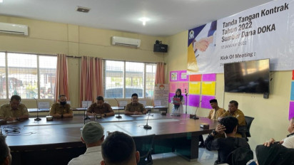 Dinas PUPR Aceh Barat Sepakat Proyek Rp58 Miliar