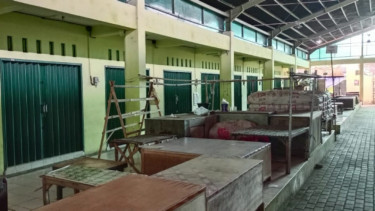 Protes Perda Retribusi, Pedagang Pasar Tanjung Klaten Mogok Jualan