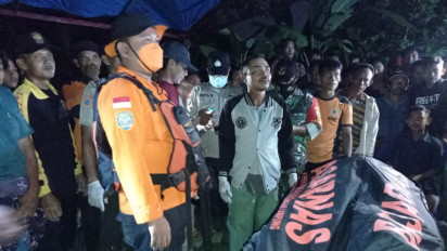 Perahu Bocor, Penambang Pasir Tewas Tenggelam di Sungai Way Seputih, Lampung Tengah