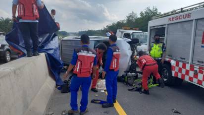 Kecelakaan di Tol Pekanbaru Dumai, Satu Orang Tewas