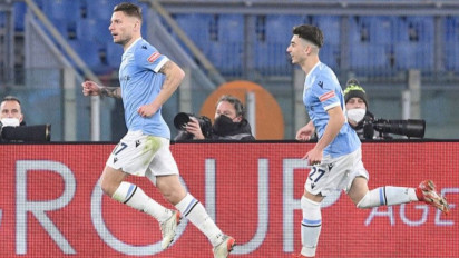 Gol Ciro Immobile Antar Lazio ke Perempat Final Coppa Italia