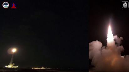 Kementerian Pertahanan Israel Sukses Melakukan Uji Coba Sistem Pertahanan Rudal Arrow