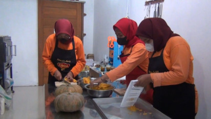 Meraup Untung dari Mengolah Labu Kuning Menjadi Tepung