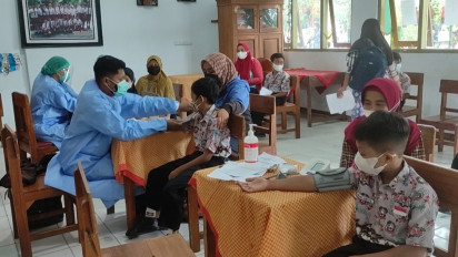 Vaksinasi Anak Usia 6-11 Tahun Dosis Kedua Mulai Digelar, Proses Belajar Mengajar Akan Normal Kembali