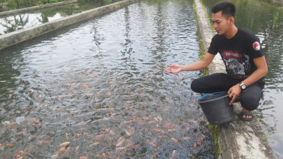 Bripda Gilang, Polisi Muda Asal Polres Garut yang Mahir Meringkus Pelaku Kriminal dan Cakap Budidayakan Ikan Nila Menjadi Cuan