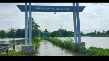 Sungai Bengawan Jero Meluap, 26 Desa di 5 Kecamatan Terendam Banjir