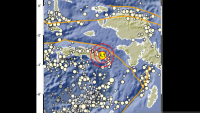 Maluku Diguncang Gempa M 5,7
