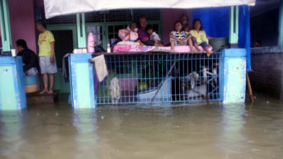 Ribuan Rumah di Karawang Terendam Banjir