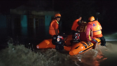 Banjir Luapan Sungai Rendam Ratusan Rumah Warga Hingga 2,5 Meter