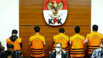 KPK Resmi Tahan Bupati Langkat Terbit Rencana Perangin Angin Seusai Ditetapkan jadi Tersangka Suap