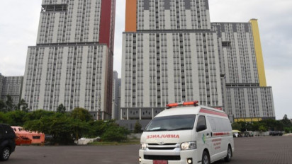 Pasien Rawat Inap di RSDC Wisma Atlet 2.636 Orang