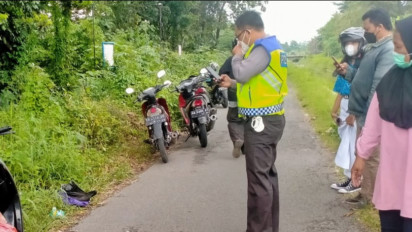 Tega! Orok Bayi Dibuang Dalam Bungkusan Plastik Kresek di Sleman