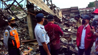 Pasca Kebakaran Pasar Karangawen, Ketua DPRD Demak Desak Relokasi Pedagang