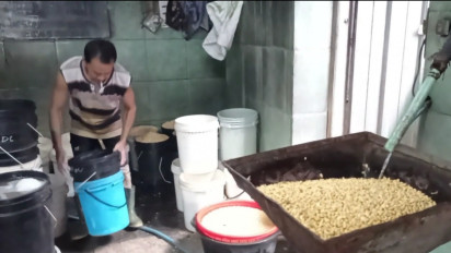 Harga Kedelai Kembali Naik Perajin Tahu di Klaten Kurangi Produksi