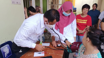 Warga Binaan Lapas Antusias Ada Patroli Kesehatan Dalam Sel Tahanan