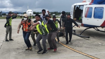 Korban Tembak KKB Bharada Resi Dievakuasi ke Jayapura