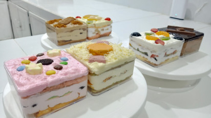 ‘Budapest Cake in Jar’ Kue Milenial Idalo Baru di Palembang