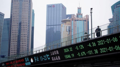 Saham Asia Tergelincir Jelang Pertemuan Fed, Krisis Ukraina Jadi Fokus