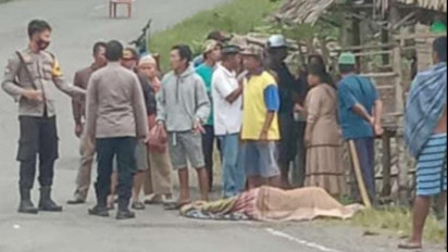 Hendak Mandi di Sungai Seorang Kakek Tewas Diparangi 