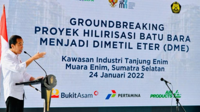 Presiden: APBN Hemat Rp60-70 Triliun Jika Setop Impor LPG & Diganti dengan DME