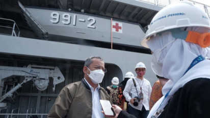 KRI WSH-991 Produksi PT PAL Senilai Rp764,5 miliar Akan Jadi Kapal Bantu Rumah Sakit