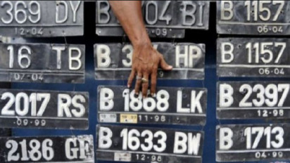 Polri Wacanakan Pemasangan Chip Pelat Nomor Kendaraan Dimulai Pada 2023