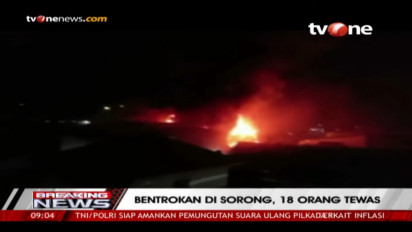 BREAKING NEWS: Polda Papua Barat Kerahkan Tim DVI untuk Identifikasi Jasad Korban Pembakaran DoubleO Sorong