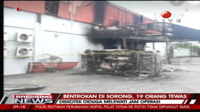 BREAKING NEWS, Fakta-fakta Pertikaian Dua Kelompok Warga di Sorong