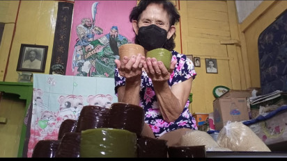 Jelang Imlek, Produsen Kue Keranjang di Rembang Banjir Pesanan