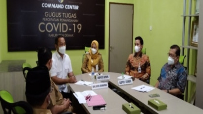 Banjir Rob, Tiga Kepala Daerah di Semarang Raya Sepakat Bangun Tanggul Laut