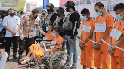 Polda Riau Tembak Pelaku Bom Molotov Mobil Milik Pegawai Lapas  